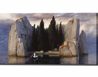 Isle of the Dead, Canvas Print Canvas Art Wall Decor, Arnold Bocklin, Wall Art Print, Ready To Hang