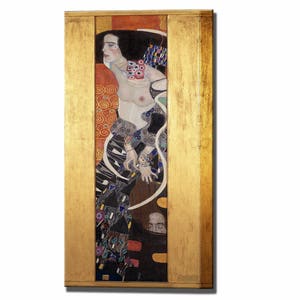GUSTAV KLIMT, Judith II, Home Decor Wall Decor Gift for Her Wife gift Christmas Gift Canvas Print Canvas Art Canvas Wall Art Ready To Hang