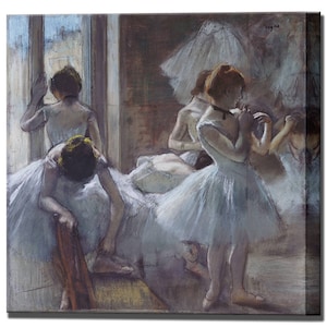 Degas Canvas Canvas Art Home Decor, Ballet Dancers Ballerinas, Edgar Degas Gift for Her Wife gift Print Canvas Wall Art Print Ready to Hang