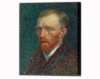 VINCENT VAN GOGH Self Portrait Prints Home Decor Canvas Print Canvas Art Wall Decor, Ready to Hang