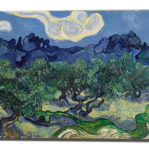 Van Gogh, Olive Trees, Canvas Print Wall Decor Interior Design Home Decor Ready To Hang