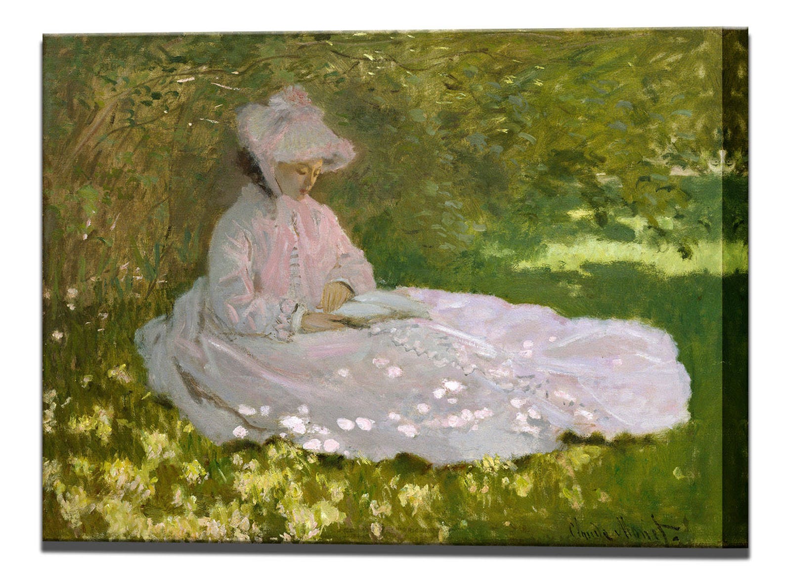 «мадам моне с ребёнком в саду художника в аржантее» (1875). клод моне женщина с зонтиком повернувшаяся вправо. идеи импрессионизма для повседневной жизни. клод моне портреты алисы ошеде. дама с зонтиком.