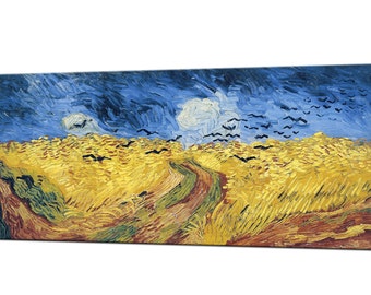Vincent van Gogh, Wheat Field with Crows, Ready To Hang Wall Decor, Canvas Print Canvas Wall Art Print