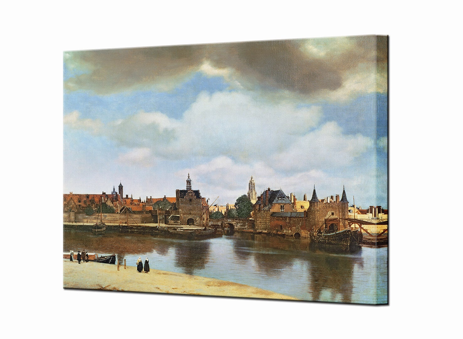 Вид дельфта ян вермеер картина