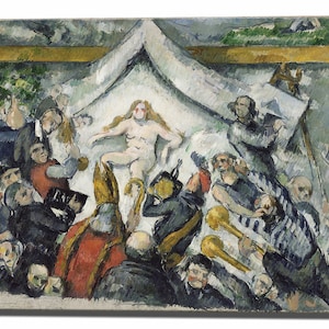 Eternal Feminine, Paul Cezanne Wall Art Canvas Art Canvas Wall Art Print Ready To Hang