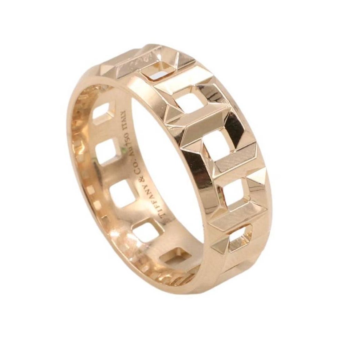 Tiffany & Co. Tiffany T. True 18K Rose Gold Band Ring 8MM - Etsy
