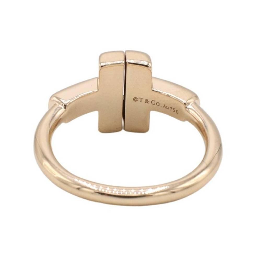 Tiffany & Co. Tiffany T. Wire 18K Rose Gold Natural Diamond