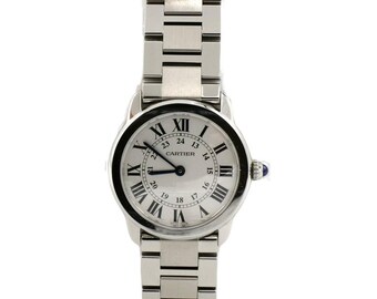 Cartier Ronde Solo 29MM Stainless Steel Women's Watch W6701004 3601