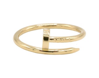 Cartier Juste Un Clou 18 Karat Yellow Gold Nail Ring Small Model