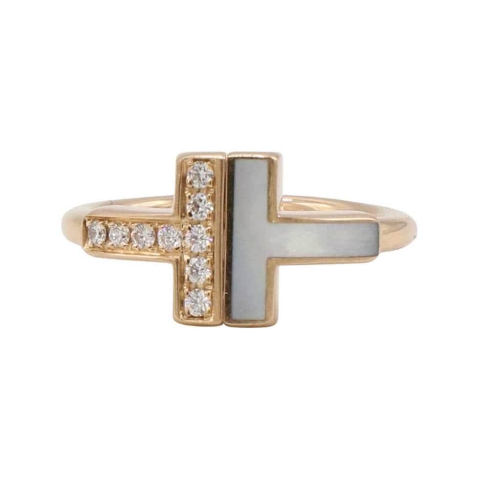 Tiffany & Co. Tiffany T. Wire 18K Rose Gold Natural Diamond Tiffany & Co. Tiffany T. Wire 18K Rose Gold Natural Diamond