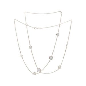 Ippolita Sterling Silver Rock Candy Quartz Station Long Necklace