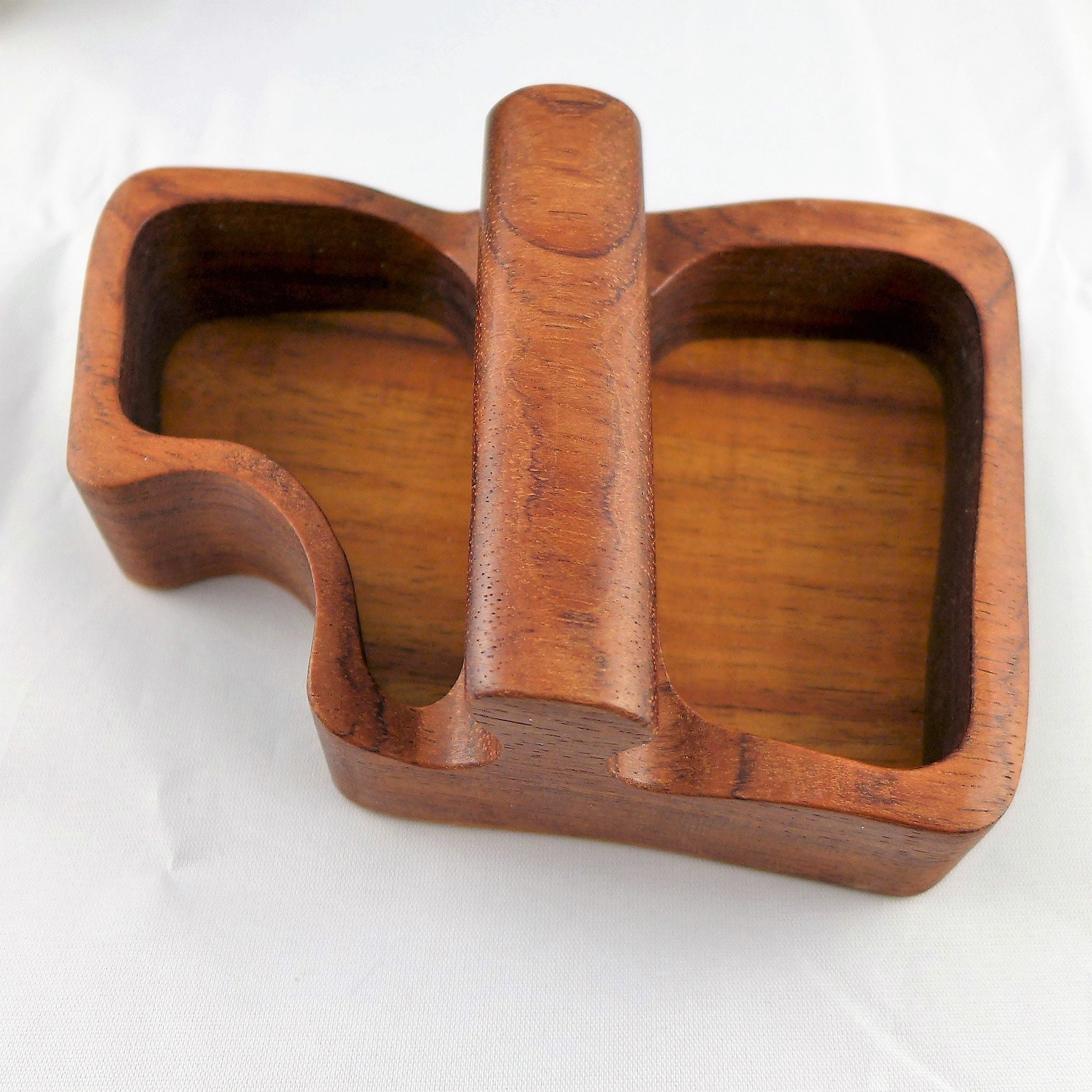 Vintage Buss Wooden Puzzle Box: Bubinga & Koa Artisan