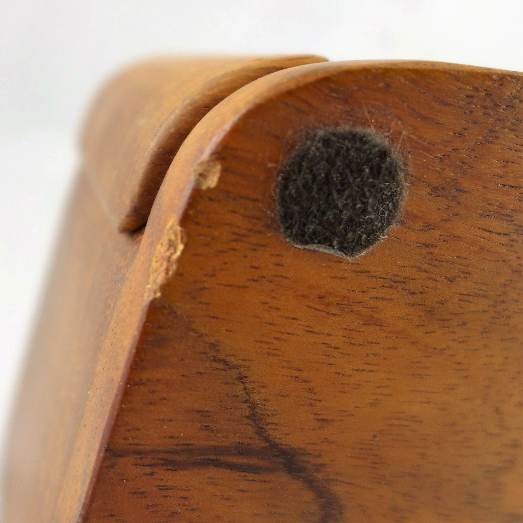 Vintage Buss Wooden Puzzle Box: Bubinga & Koa Artisan