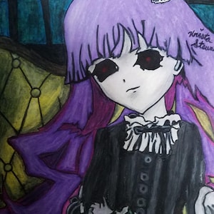 Shiki Anime Print: Horror Vampire Art, Creepy Halloween Decor (Digital Download), Anime, Illustration, Seasonal