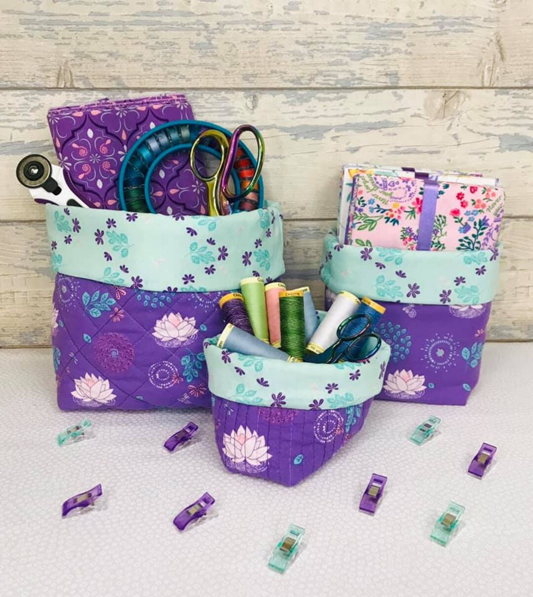 Storage Basket Trio Pattern (PDF Digital Download) - Etsy