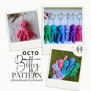 PDF-OctoBitty No Sew Crochet Pattern, PDF download