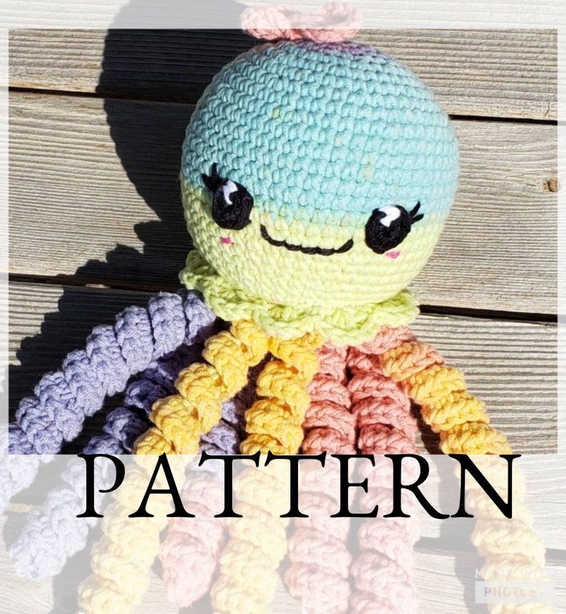 PATTERN 4-PACK Octopus Pattern 4-pack: Octobitty - Etsy