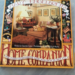 Mary Engelbreit Craft Book, Home Companion Book, Vintage Craft Book.  126 pages
