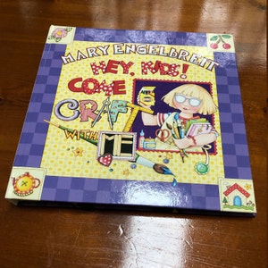 Mary Engelbreit Hey, Kids! Come Craft With ME, Craft Book, Mary Engelbreit Craft Book, Vintage Mary Engelbreit.