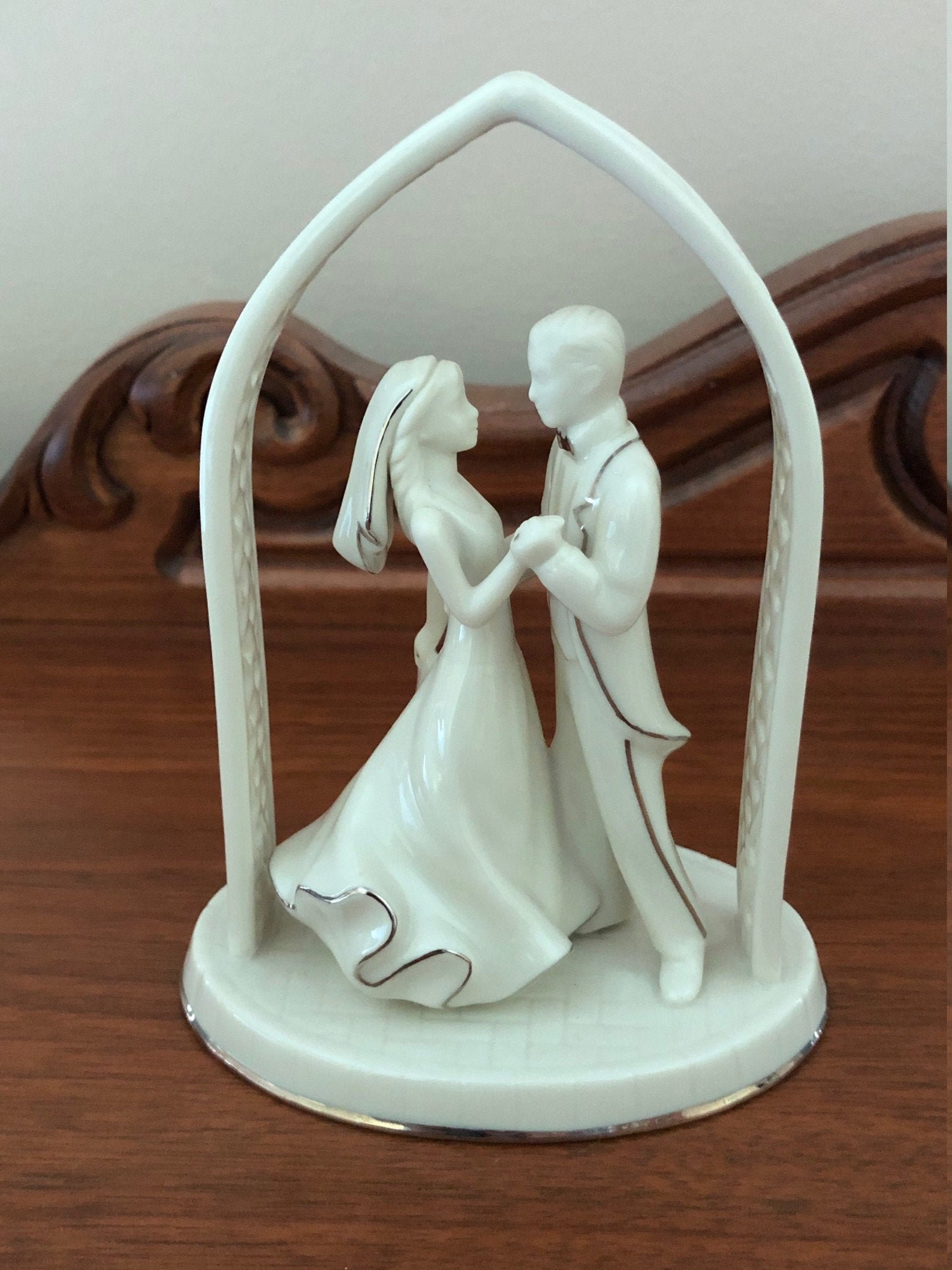 Lenox Bride/Groom Wedding Cake Topper Wedding Promises Etsy
