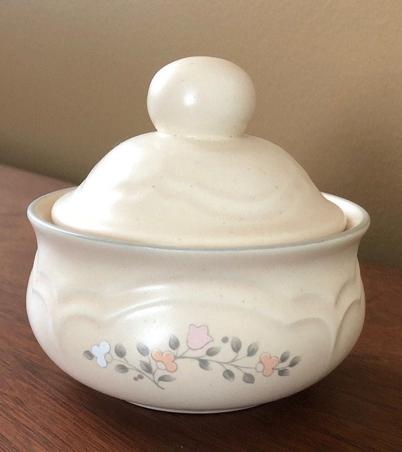 Vintage Pfaltzgraff Sugar Bowl Candy Dish 1980s remembrance Pfaltzgraff Sugar Bowl With Lid Pfaltzgraff. Etsy