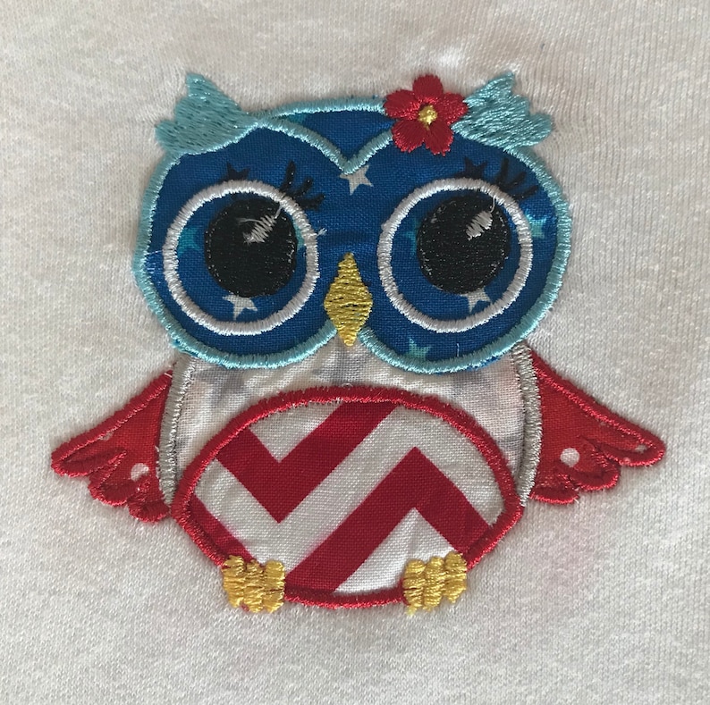 4th of July Owl Onesie