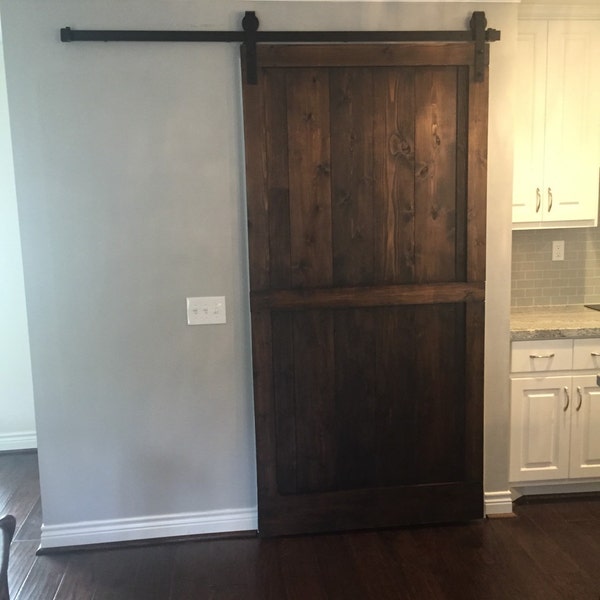 Custom Built Sliding Barn Door