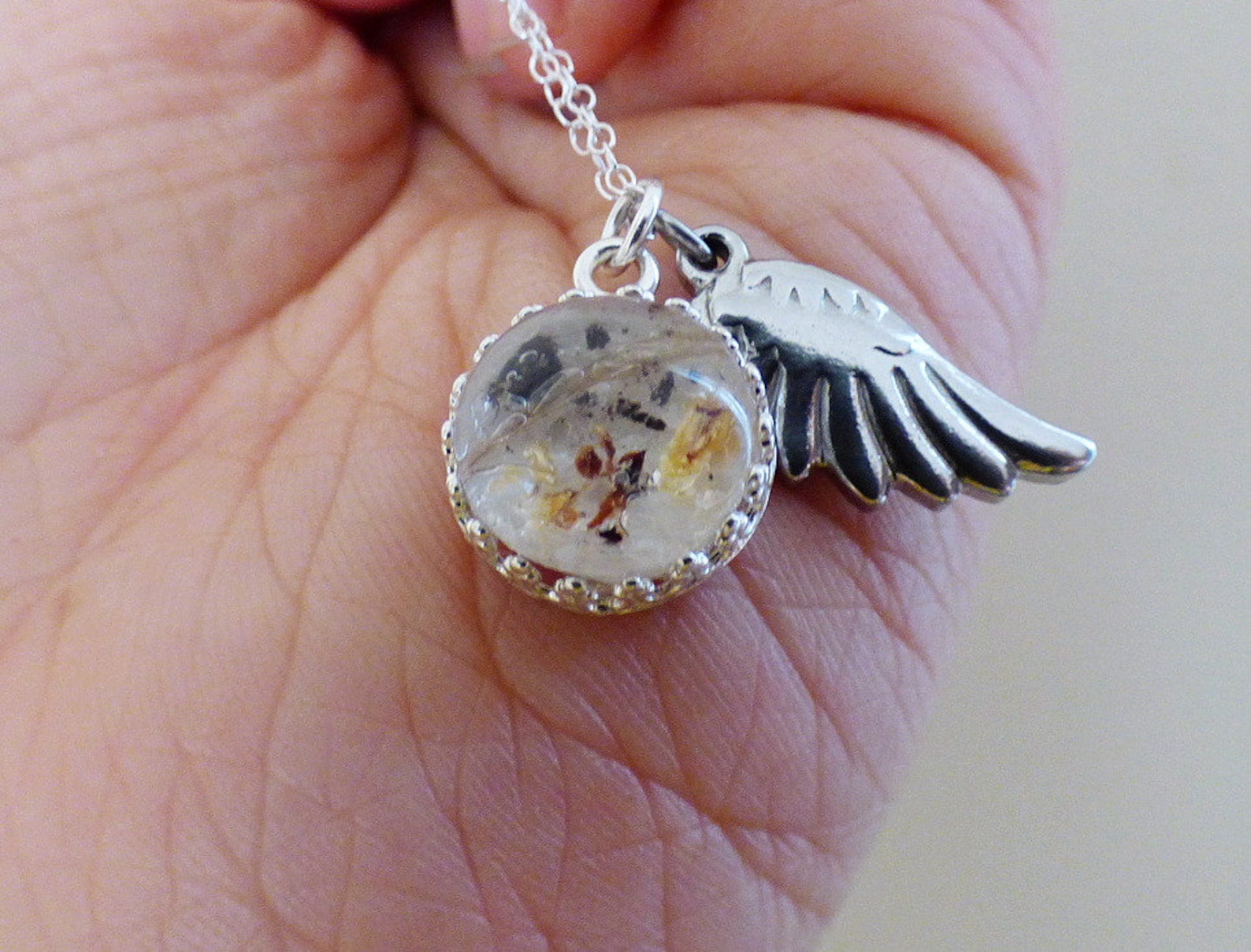 Mom Gift Breast Milk Placenta Ashes Hair Jewelry Sterling Etsy