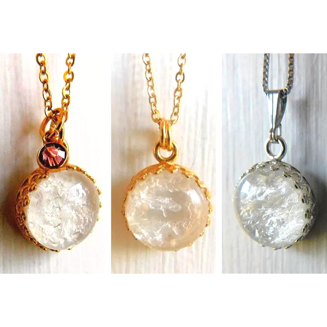 Mom Gift Breast Milk Placenta Ashes Hair Jewelry Silver Rose Etsy