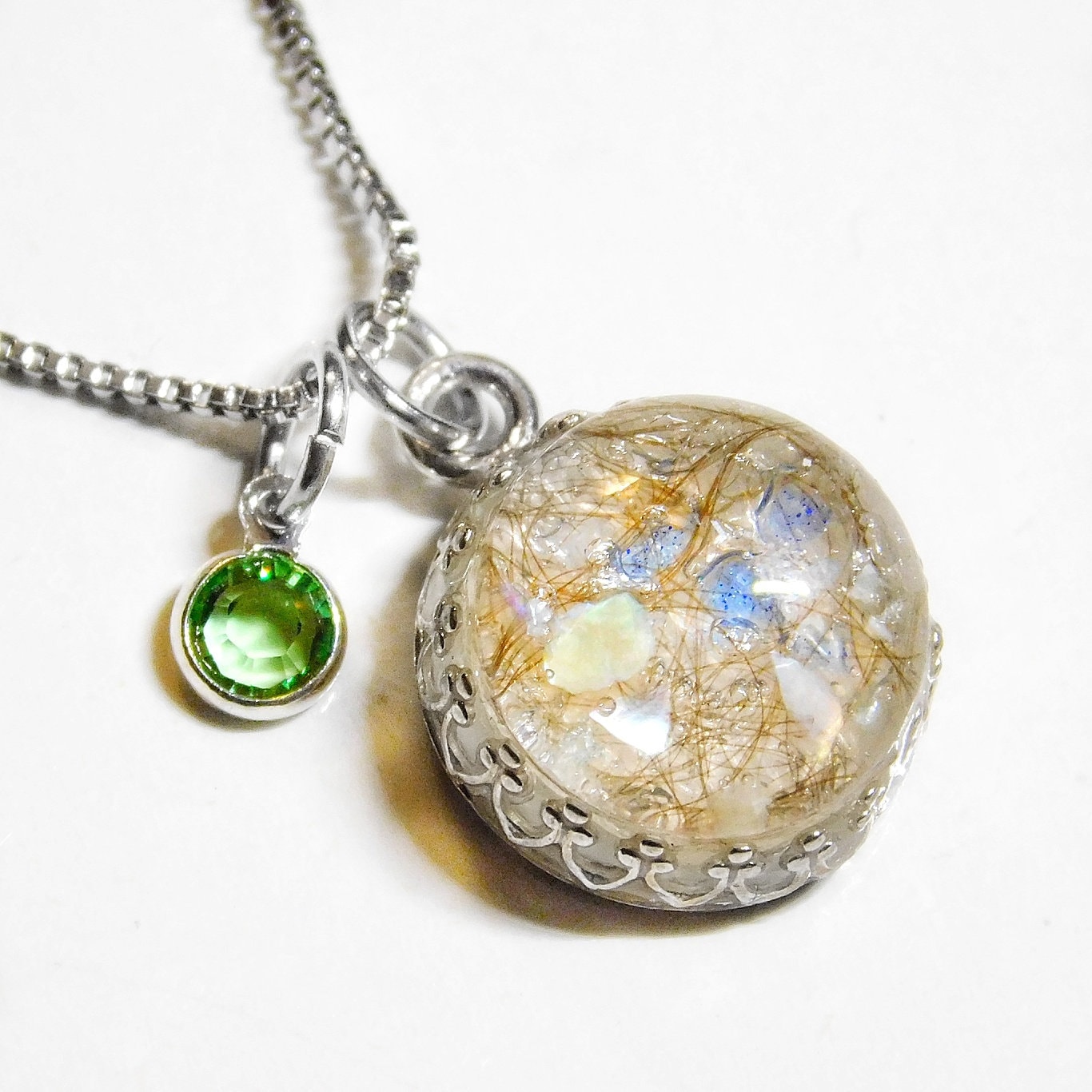 Mom Gift Breast Milk Placenta Ashes Hair Jewelry Silver Rose Etsy