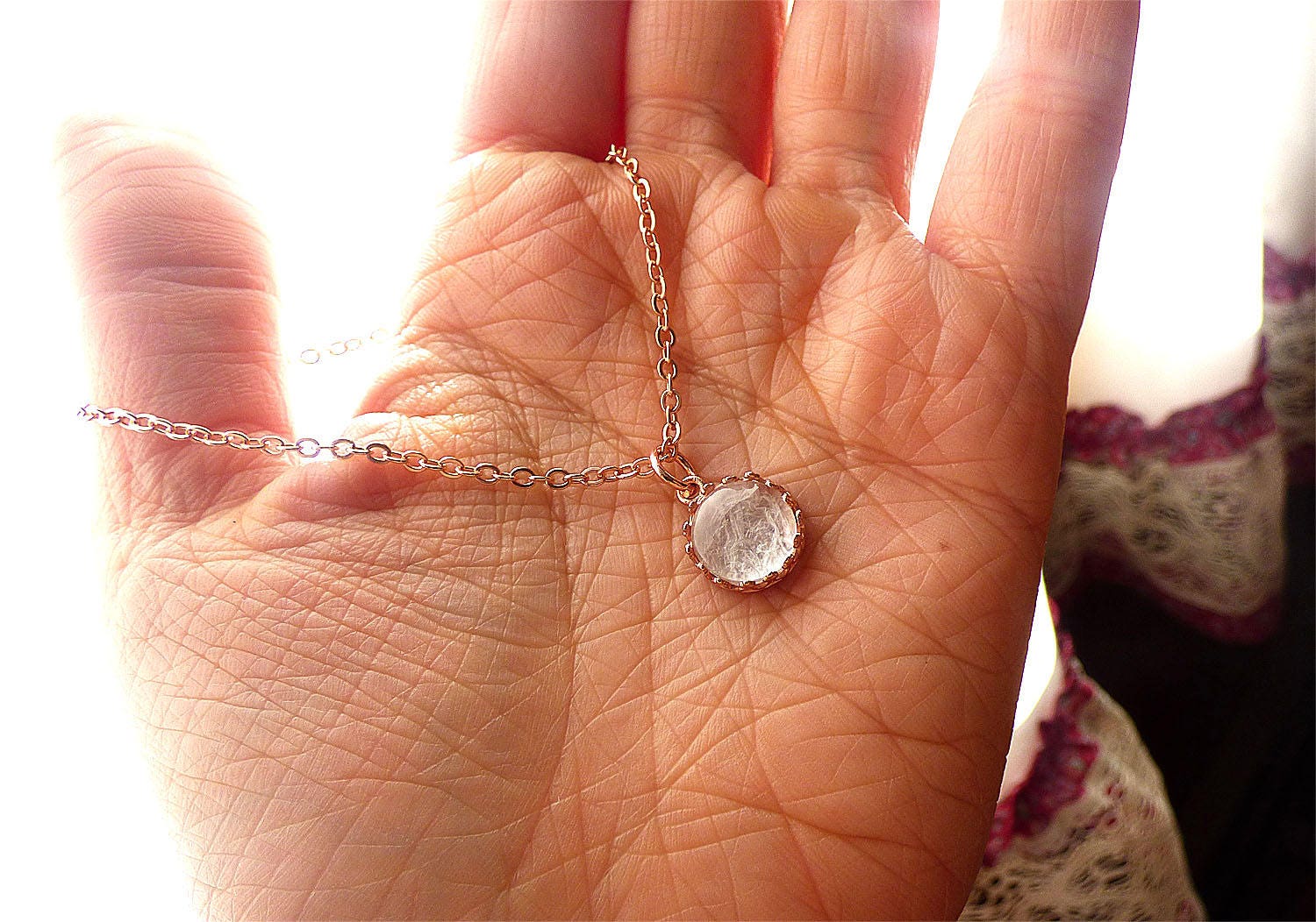 Mom Gift Breast Milk Placenta Ashes Hair Jewelry Rose Gold Red Etsy