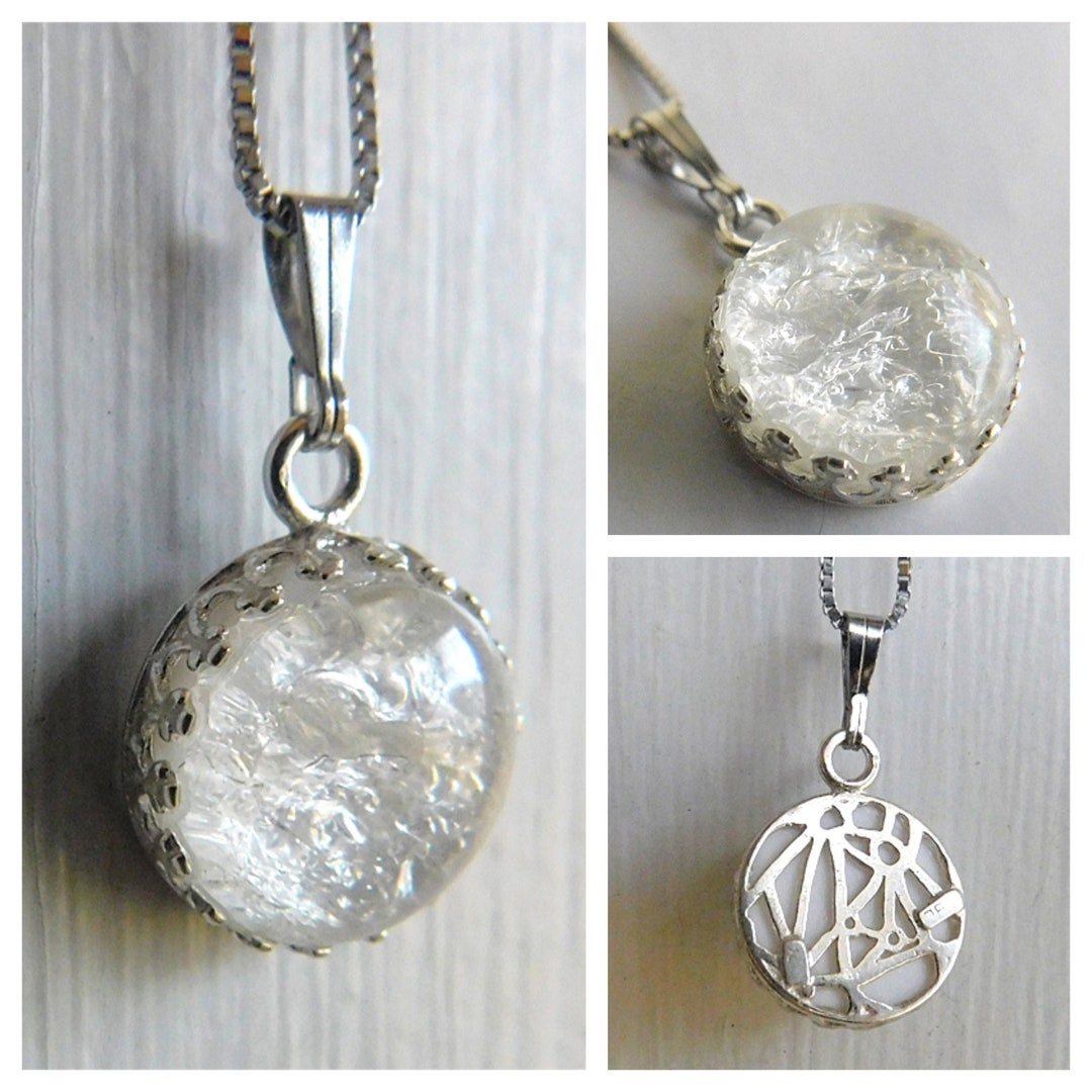 Mom Gift Breast Milk Placenta Ashes Hair Jewelry Sterling Etsy