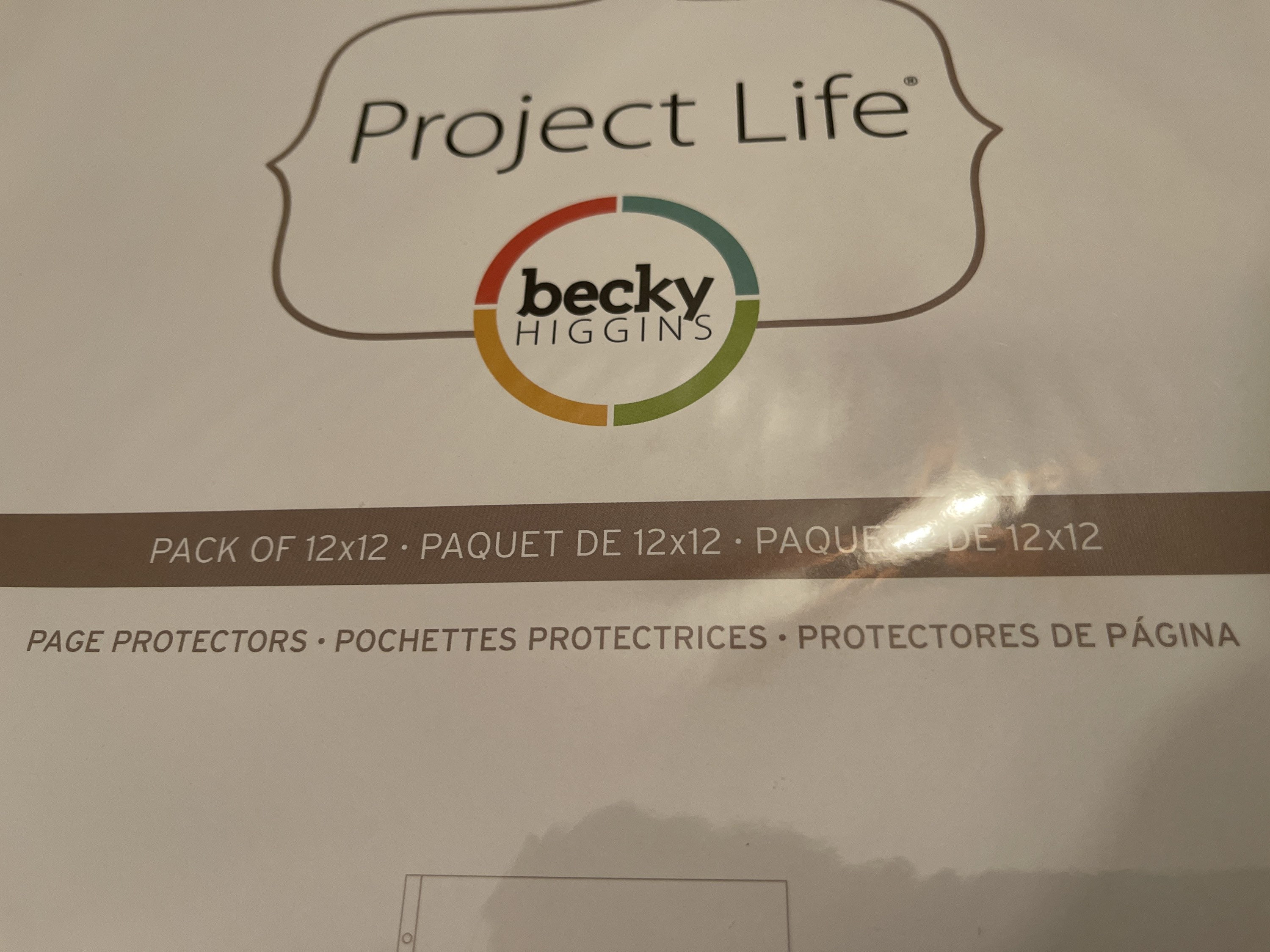 Becky Higgins 5 x 7 Page Protectors Horizontal 