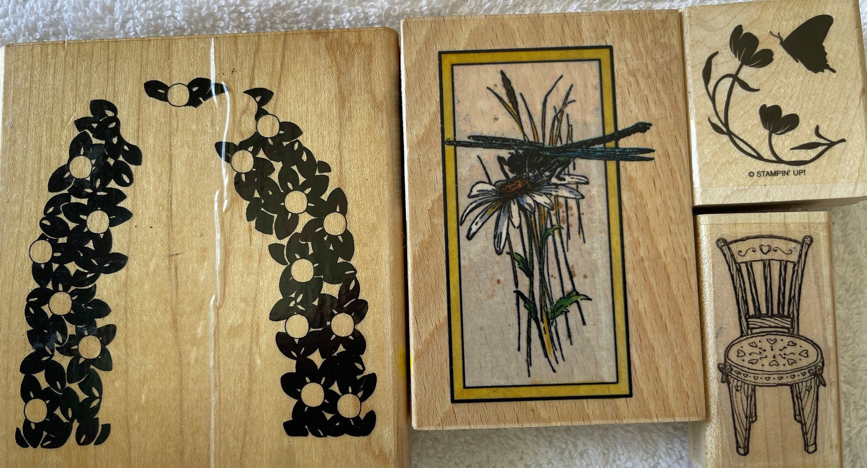 Dragonfly Garden Stampin Up - Etsy