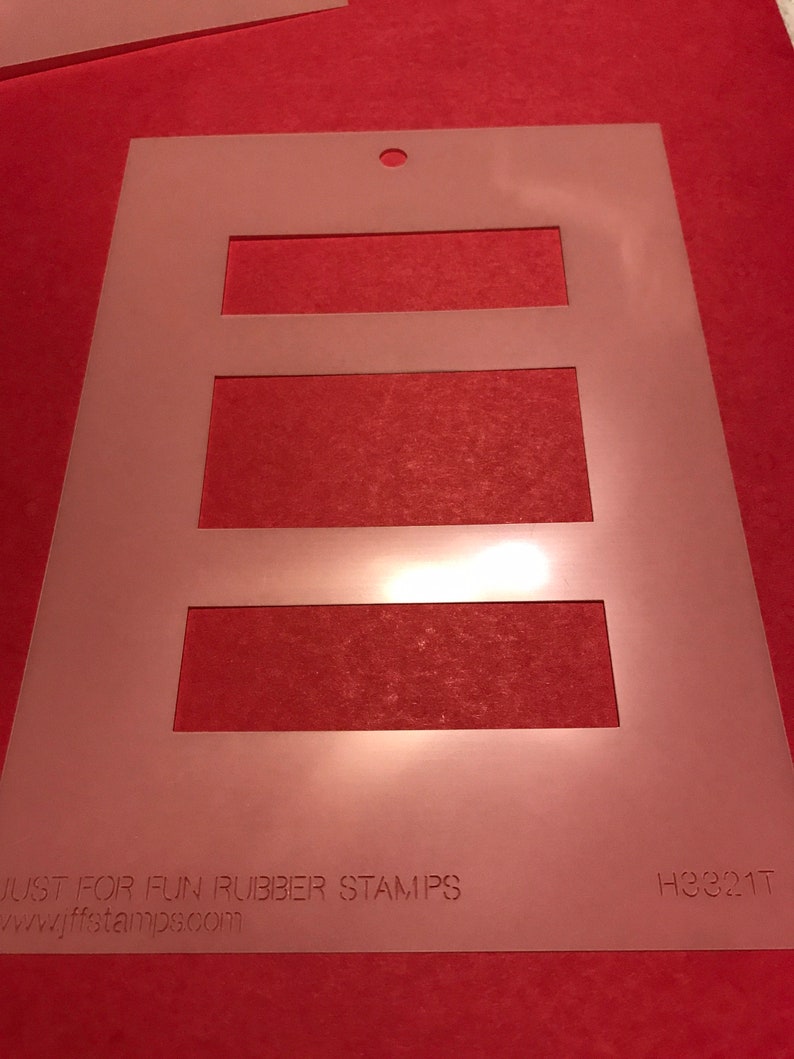 New with Tag Just For You Wooden Rubber /& 3 Stencils G4