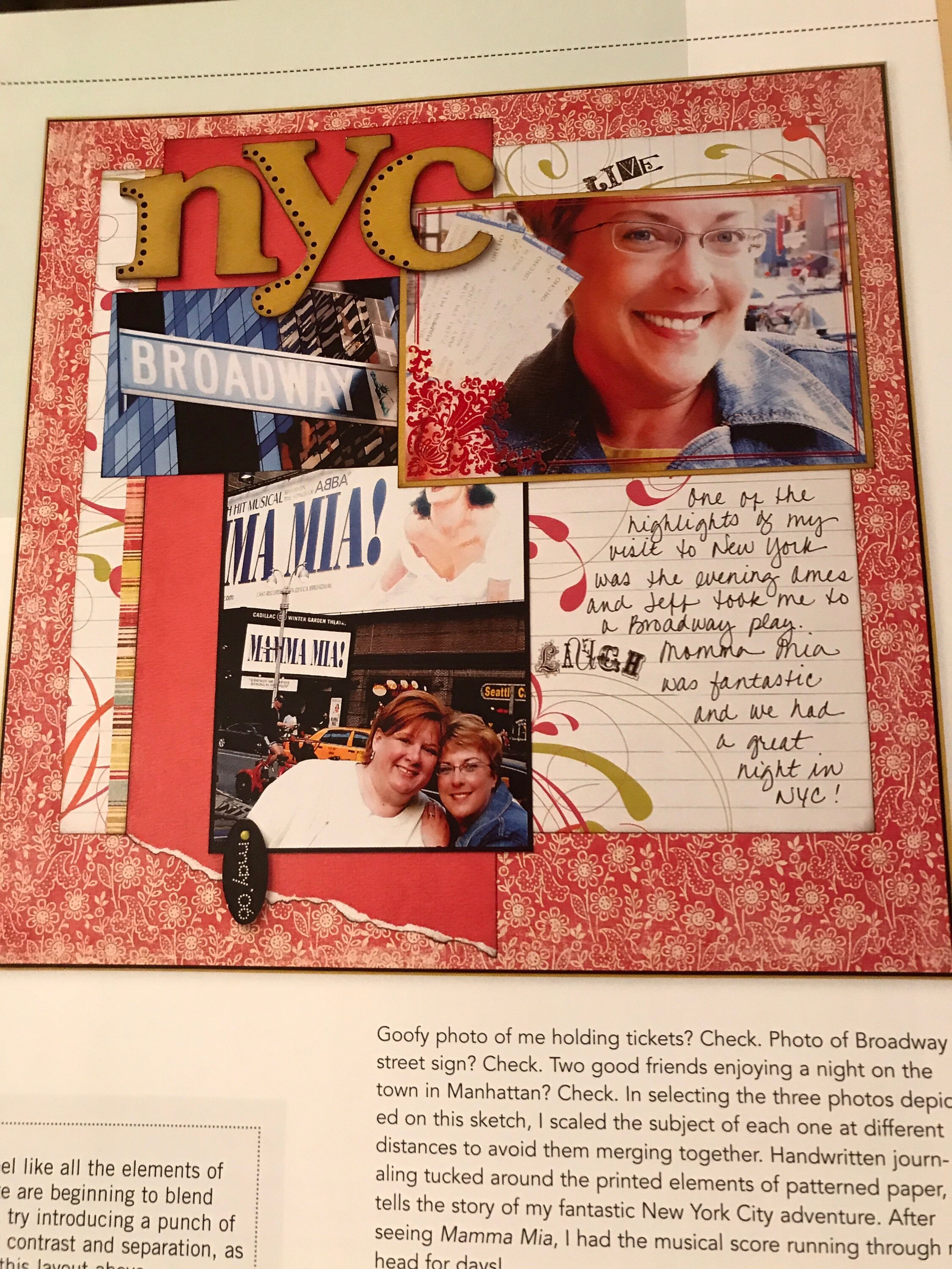 Book Scrapbook Page Maps Sketches for Creative Layouts by Becky Fleck