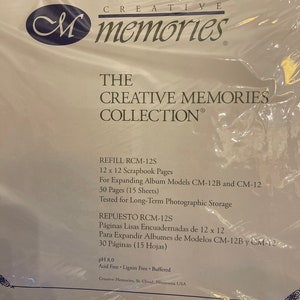 New Sealed Creative Memories Albums Flex-hinge 12 X 12 NIP