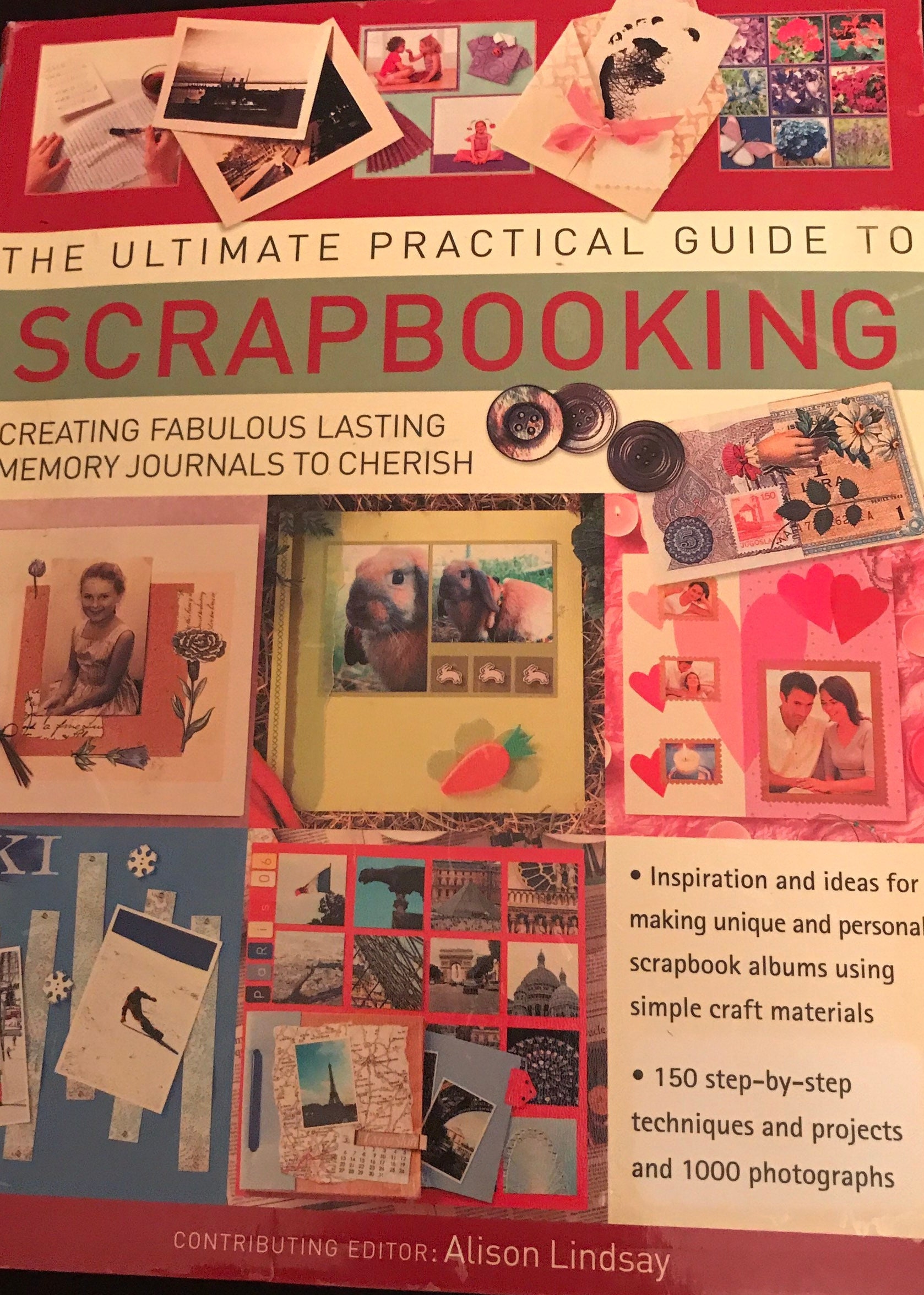 Scrapbooking Ideas Book & Scrapbook Tools + Creative Memories Cutting Mat  M4