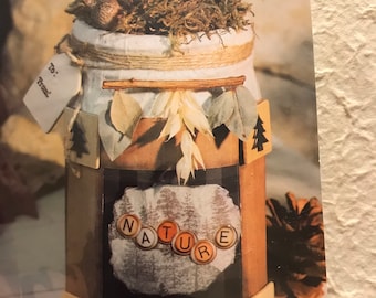 3 Ball Jar Art Kits - Embellishments: Nature Scents, Journey Jar, Citrus Wishes - M3