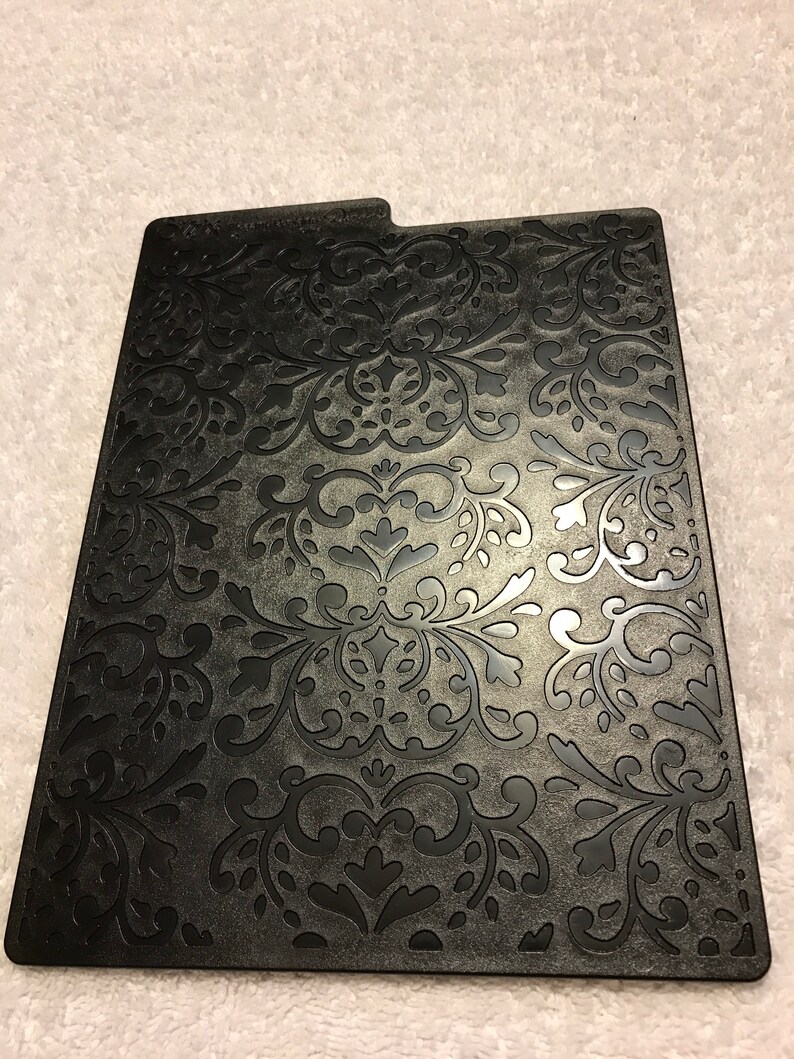 Free Shipping Two Sizzix Embossing Plates by Dena 4 Etsy