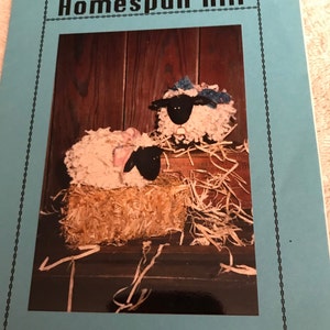 Pattern - RAG-A-MUTTON - 5 1/2” Lamb - Pattern #101 by Homespun Hill by Sharon Morris - 1992 - NIP - Free Shipping!    M3R
