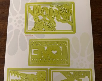 Fun Stampers Journey - Gift Card Window Plates - 8 Die Templates - DI-0093 - Papercraft Die - Create-A-Card - New - M3