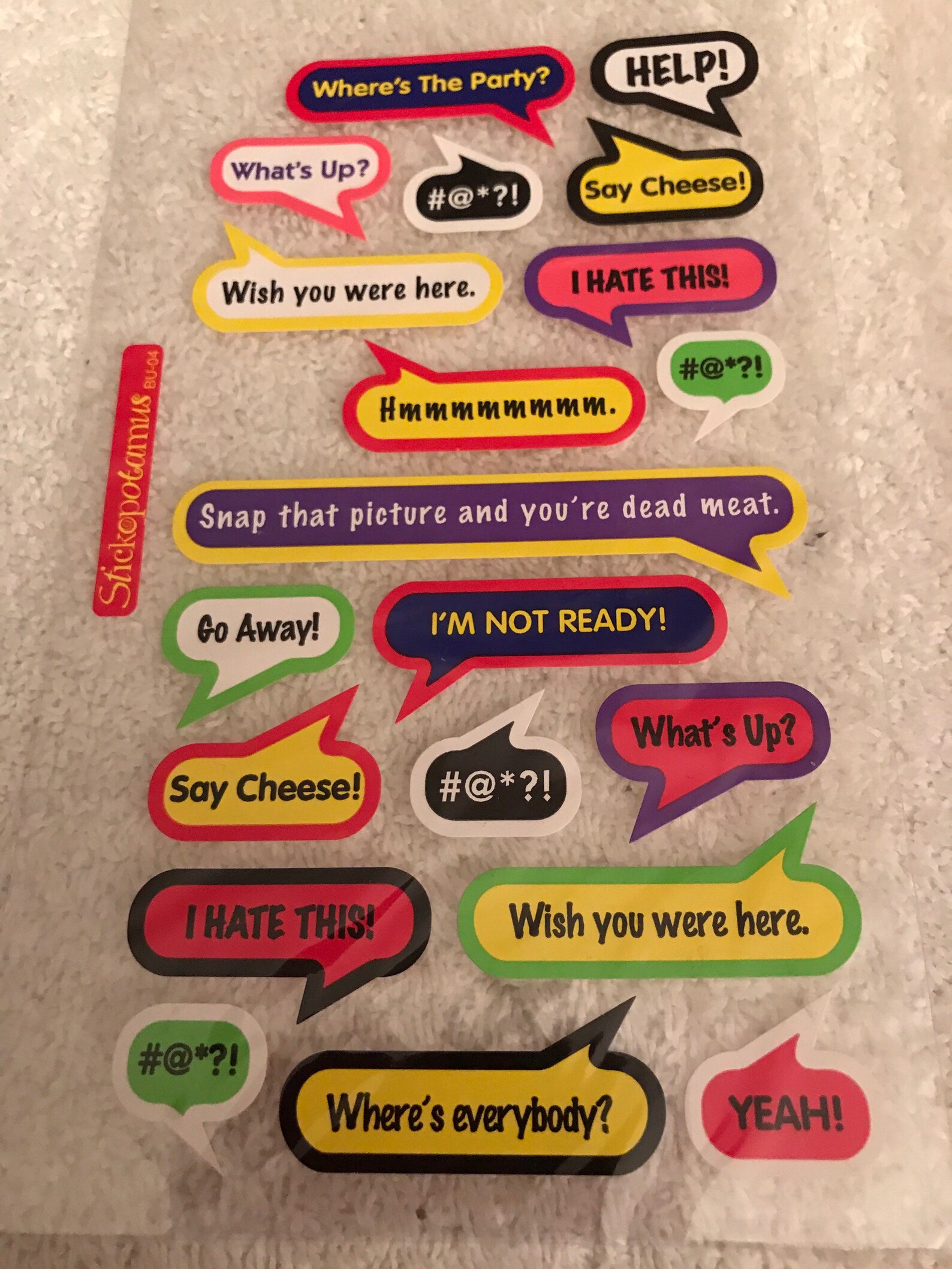 251 Captions Scrapbooking/ Cards Photo Humor 9 Partial Etsy