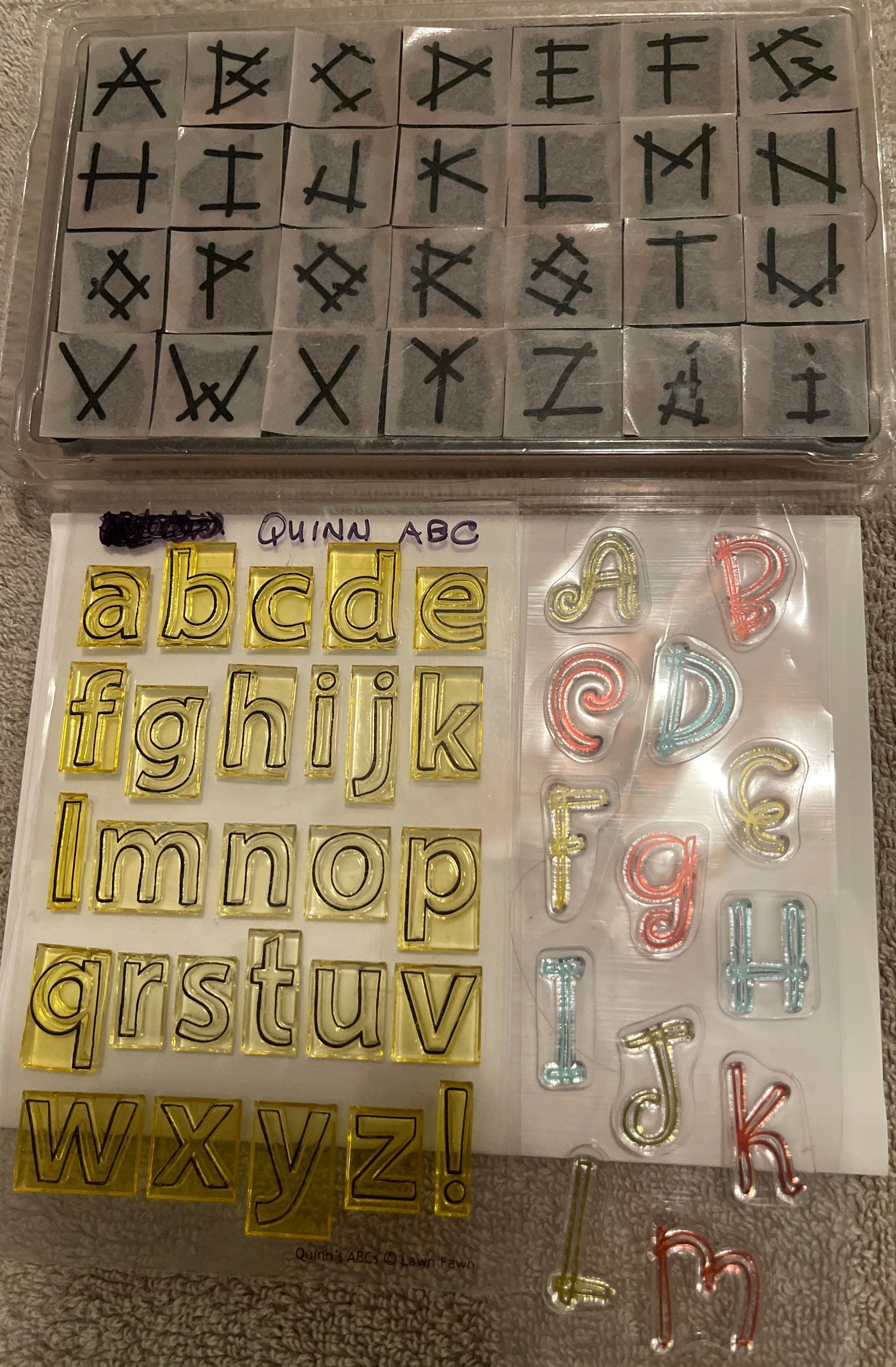 Close to My Heart Alphabet - Etsy