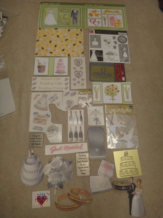 10 x entwined wedding ring, I do,card toppers paper craft wedding die cut.S2
