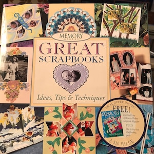 BOOK Memory Makers Great Scrapbooks Ideas, Tips & Techniques F1 image 1