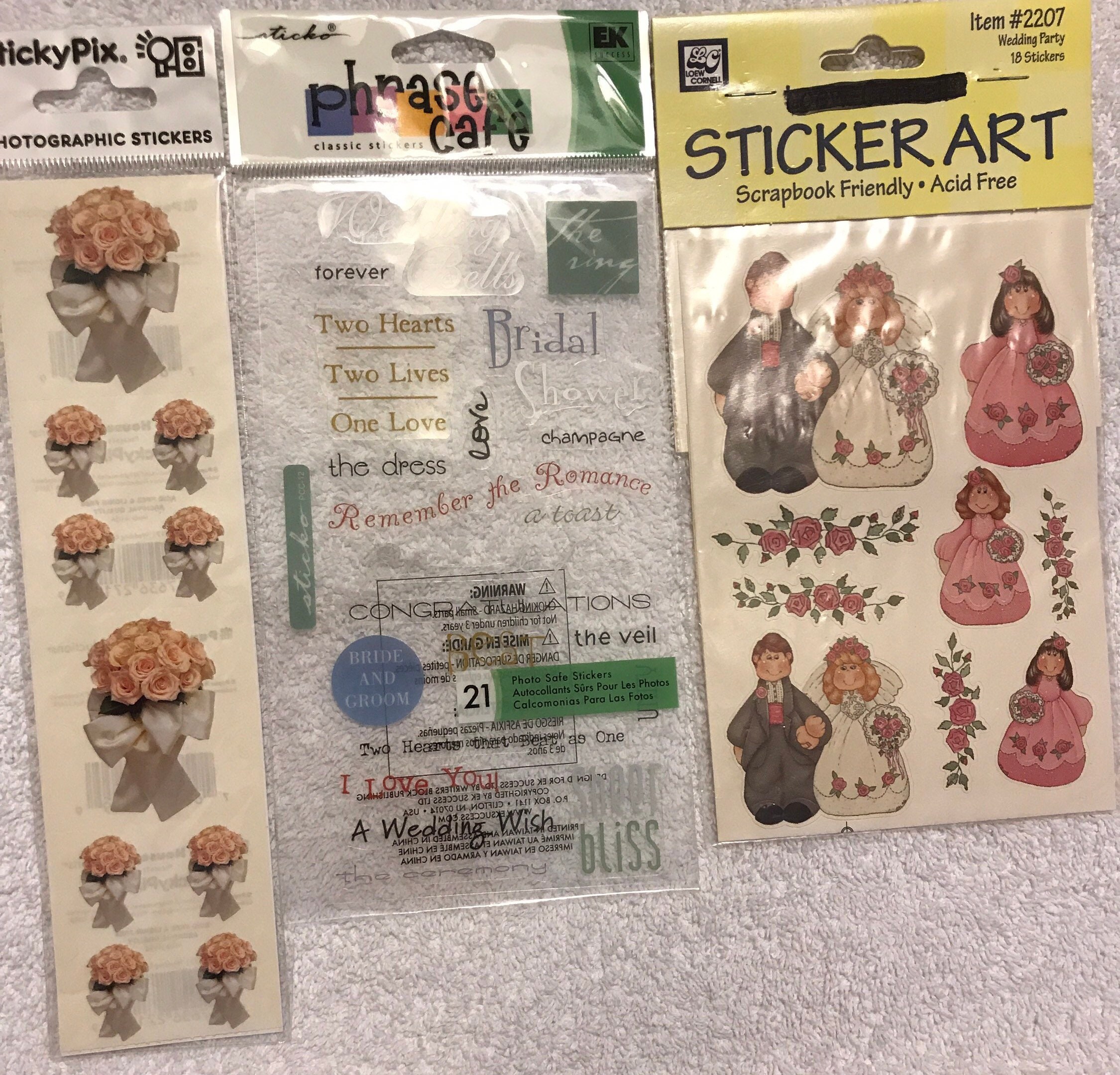 Bride To Be Wedding Scrapbook Papers and Stickers Set 12x12 – Country  Croppers