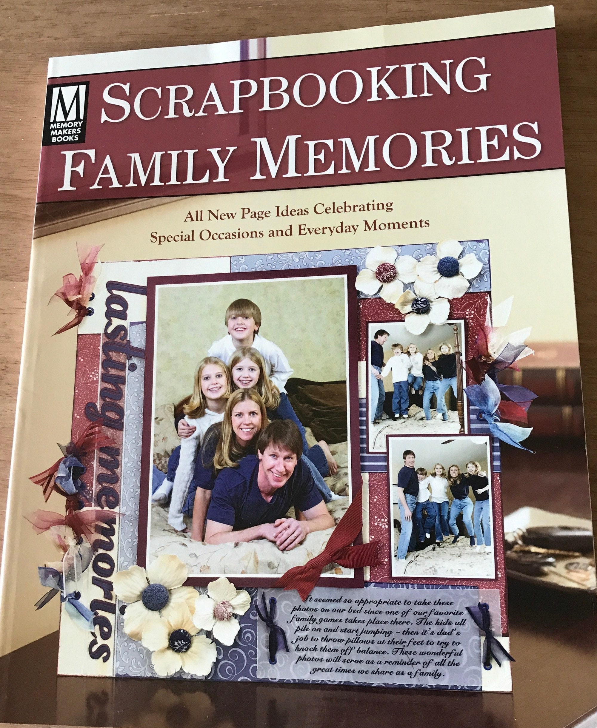 Abundant Family Living: Christmas Memories Scrapbook Pages