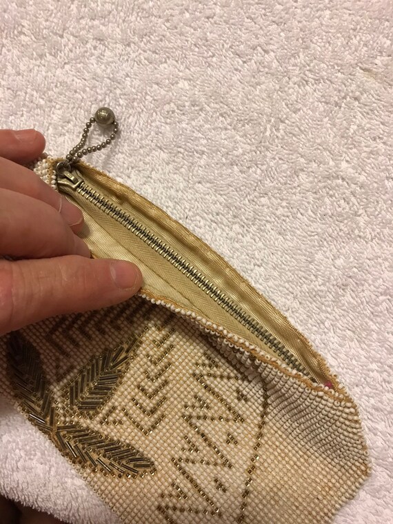 1930's - Lovely Vintage Beaded Evening Bag - Smal… - image 10