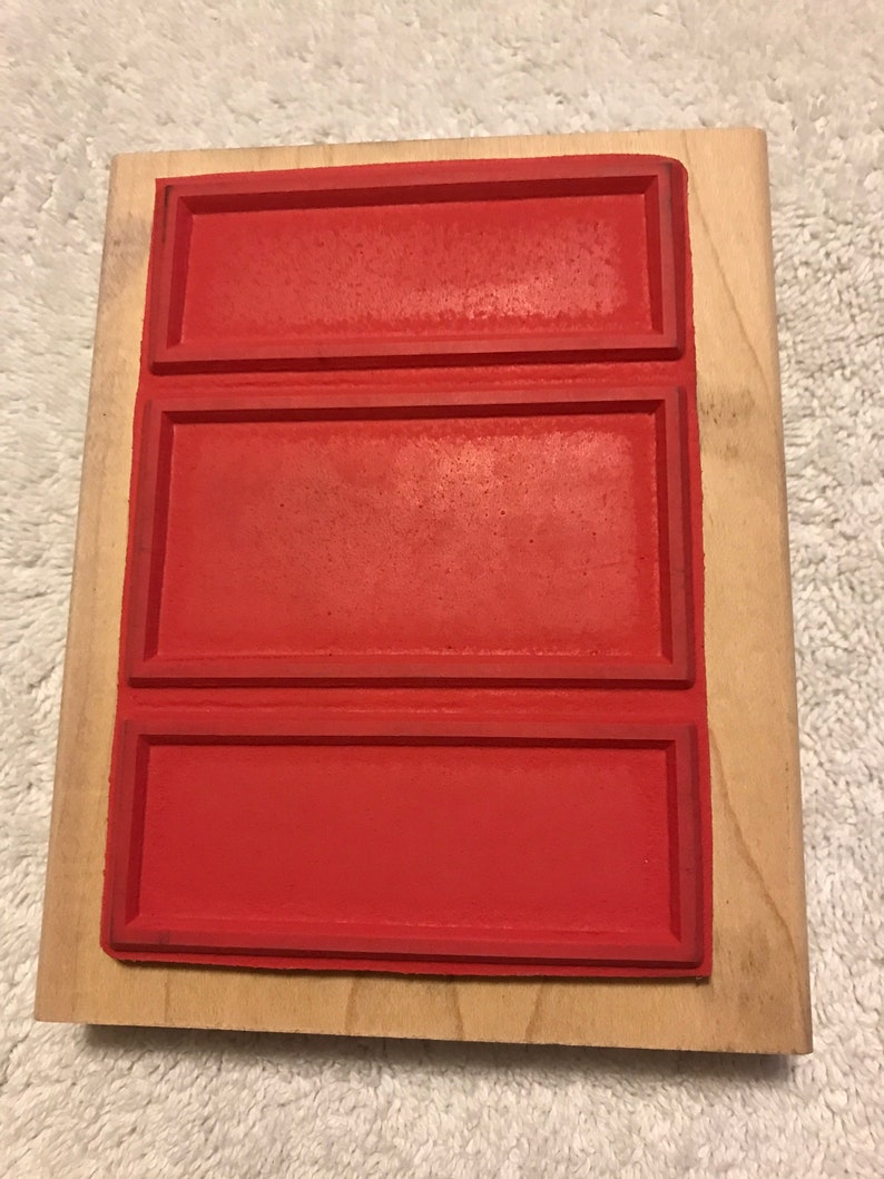 New with Tag Just For You Wooden Rubber /& 3 Stencils G4